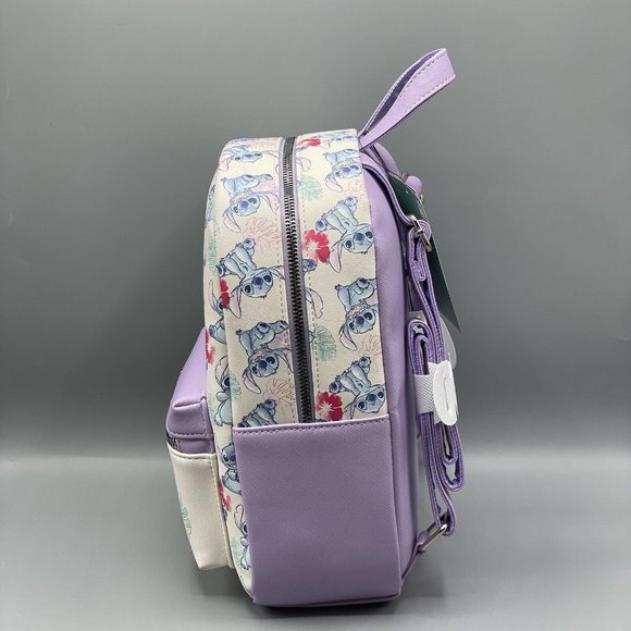 Disney Lilo and Stitch Happy With Palms Mini Backpack Bioworld NEW main image 4